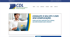 Desktop Screenshot of cdlbarradogarcas.com.br